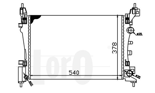 ABAKUS Kühler, Motorkühlung