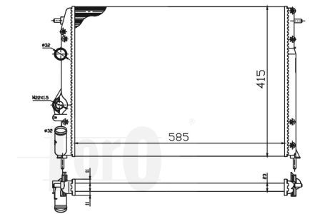 ABAKUS Kühler, Motorkühlung