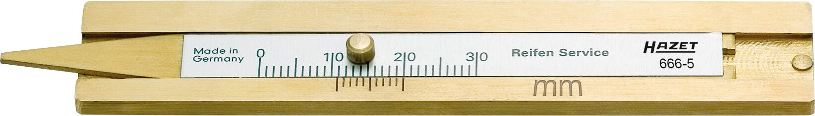 HAZET Prüfgerät, Reifendruck/ Profiltiefe