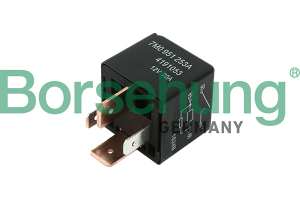 Borsehung Relais, Arbeitsstrom Borsehung Relais, Arbeitsstrom