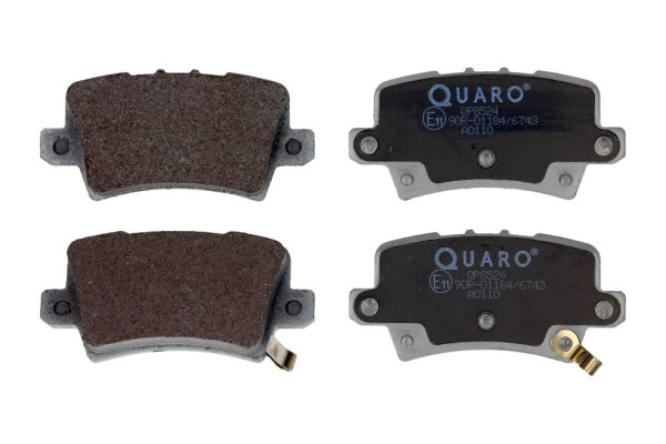 QUARO Bremsbelagsatz, Scheibenbremse