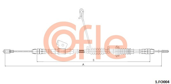 COFLE Seilzug, Feststellbremse