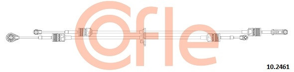 COFLE Seilzug, Schaltgetriebe