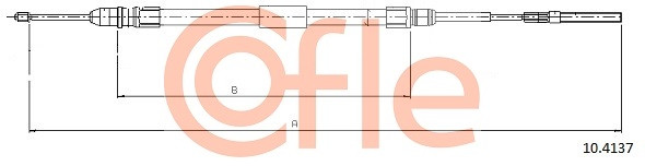 COFLE Seilzug, Feststellbremse