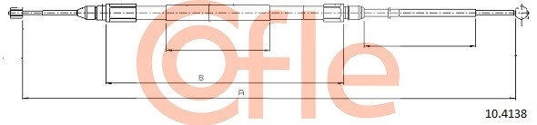 COFLE Seilzug, Feststellbremse