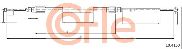 COFLE Seilzug, Feststellbremse