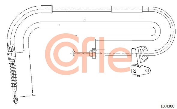 COFLE Seilzug, Feststellbremse