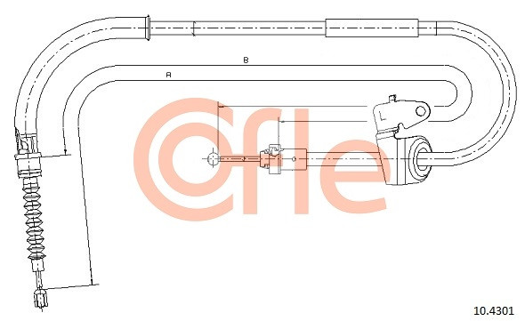 COFLE Seilzug, Feststellbremse