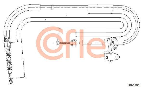 COFLE Seilzug, Feststellbremse