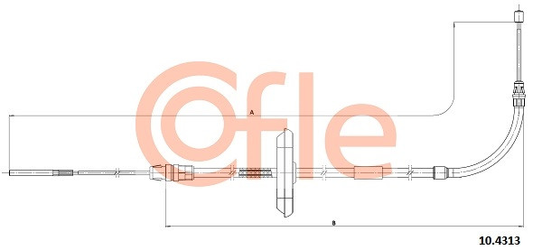 COFLE Seilzug, Feststellbremse