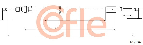 COFLE Seilzug, Feststellbremse