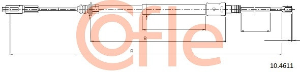 COFLE Seilzug, Feststellbremse