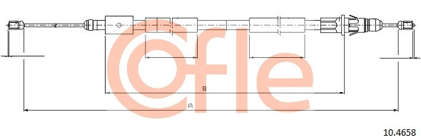 COFLE Seilzug, Feststellbremse