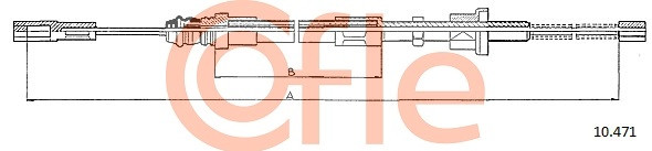 COFLE Seilzug, Feststellbremse