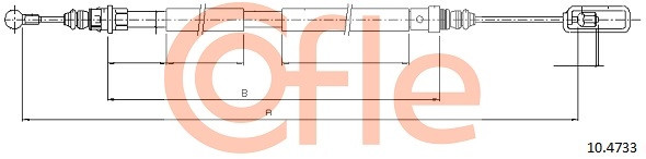 COFLE Seilzug, Feststellbremse