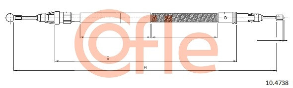 COFLE Seilzug, Feststellbremse