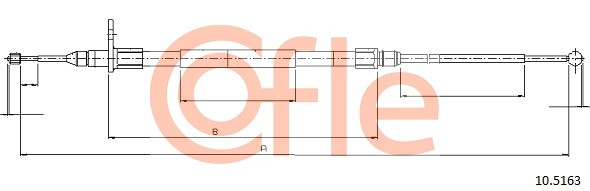 COFLE Seilzug, Feststellbremse