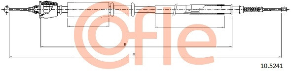 COFLE Seilzug, Feststellbremse