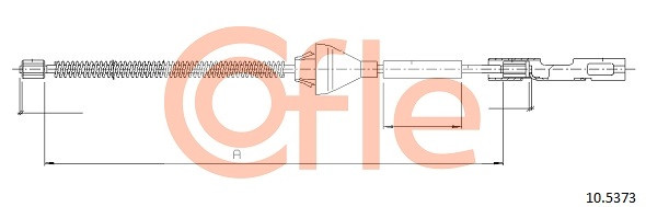 COFLE Seilzug, Feststellbremse