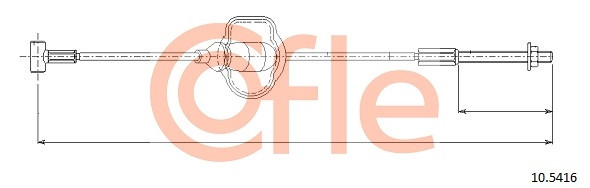 COFLE Seilzug, Feststellbremse