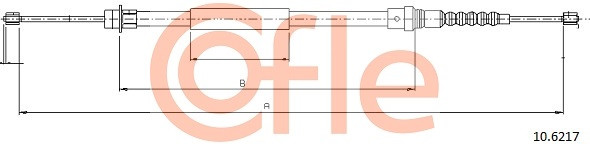 COFLE Seilzug, Feststellbremse