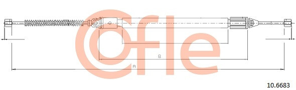 COFLE Seilzug, Feststellbremse