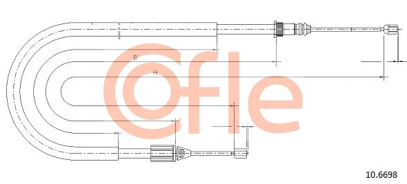 COFLE Seilzug, Feststellbremse