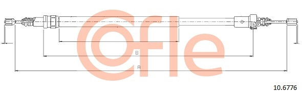 COFLE Seilzug, Feststellbremse