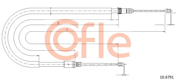 COFLE Seilzug, Feststellbremse