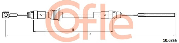 COFLE Seilzug, Feststellbremse
