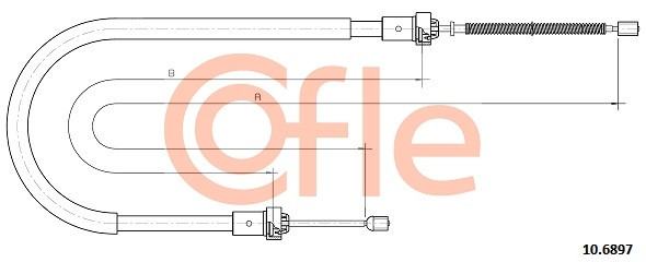 COFLE Seilzug, Feststellbremse