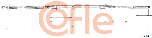 COFLE Seilzug, Feststellbremse
