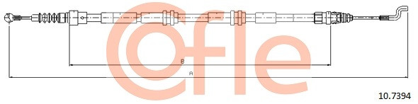 COFLE Seilzug, Feststellbremse