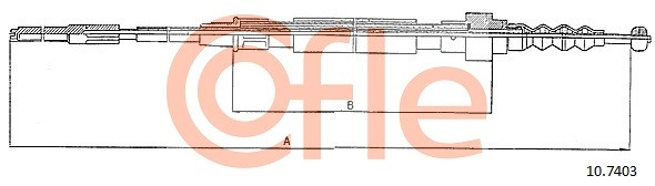COFLE Seilzug, Feststellbremse