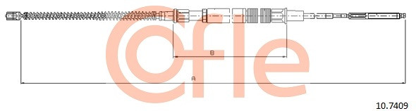 COFLE Seilzug, Feststellbremse