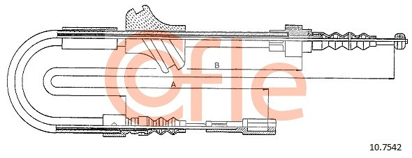COFLE Seilzug, Feststellbremse