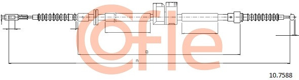 COFLE Seilzug, Feststellbremse