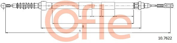COFLE Seilzug, Feststellbremse