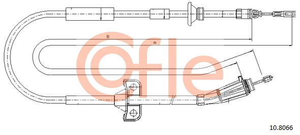 COFLE Seilzug, Feststellbremse