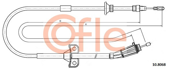COFLE Seilzug, Feststellbremse