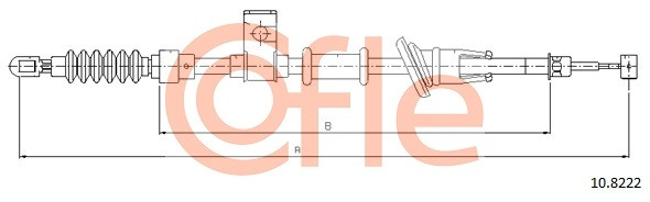 COFLE Seilzug, Feststellbremse