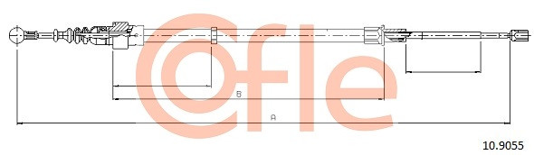 COFLE Seilzug, Feststellbremse