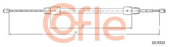 COFLE Seilzug, Feststellbremse