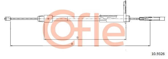 COFLE Seilzug, Feststellbremse
