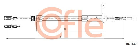 COFLE Seilzug, Feststellbremse