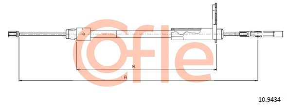 COFLE Seilzug, Feststellbremse