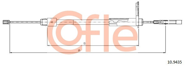 COFLE Seilzug, Feststellbremse