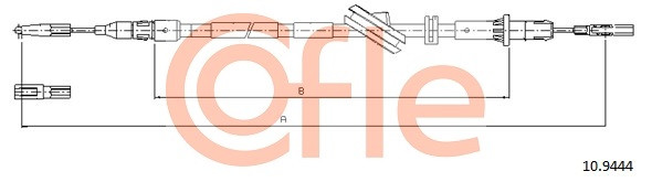 COFLE Seilzug, Feststellbremse