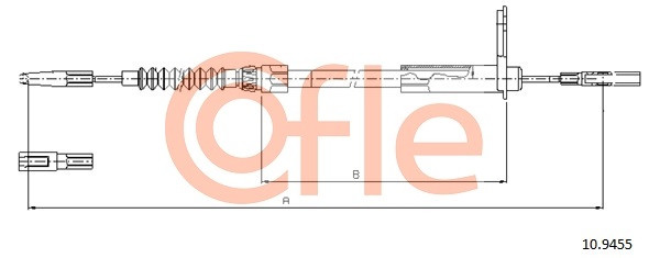 COFLE Seilzug, Feststellbremse