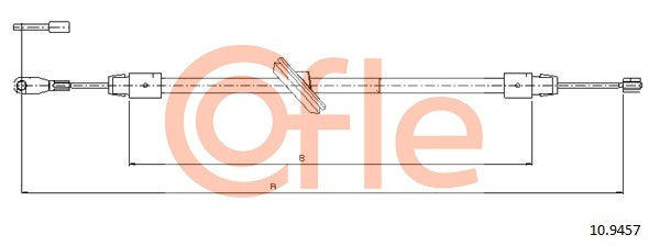 COFLE Seilzug, Feststellbremse